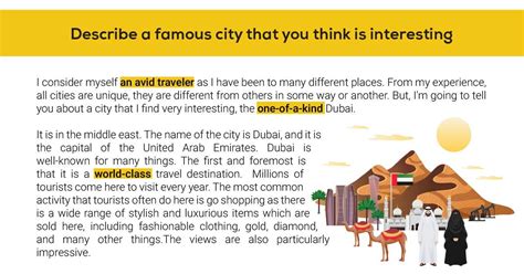 Talk about a City You Think is Interesting .
